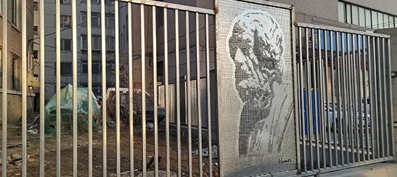 鲁迅美术学院围栏设计观感