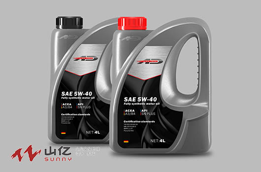 AD润滑油4L桶包装设计